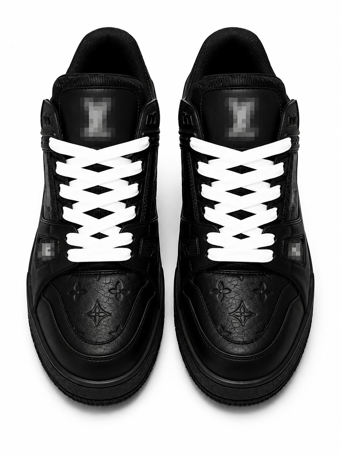 Shadow Black – tenis negros unisex casuales | Belivstyle (vista 1)