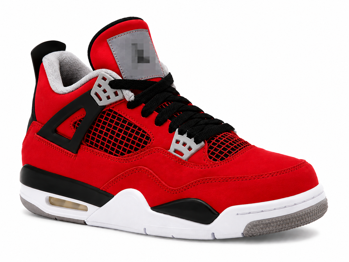 Red Suede High-Top – tenis high top de gamuza roja | Belivstyle (vista 1)